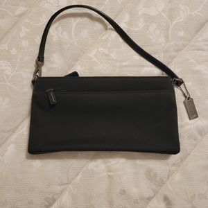 Coach mini canvas shoulder bag